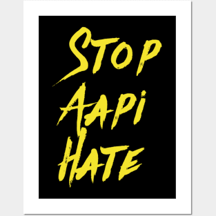 Stop AAPI Hate Posters and Art